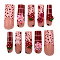 Load image into Gallery viewer, Beary Strawberry Nails
