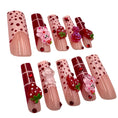 Load image into Gallery viewer, Beary Strawberry Nails
