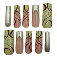 Load image into Gallery viewer, Green Goddess Nails
